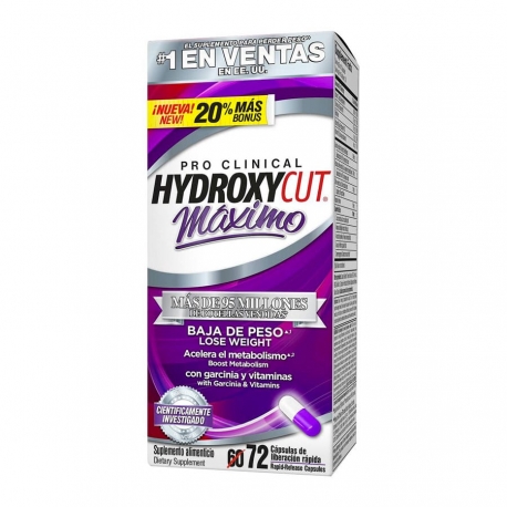 Hydroxycut Maximo 72 caps