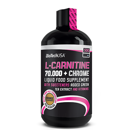 L-Carnitine 70.000 mg + Chrome 500 ml