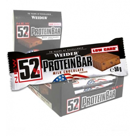 52% Protein Bar 12 Barritas x 50 gr
