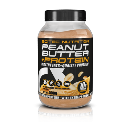 100% Peanut Butter + Protein 500 gr